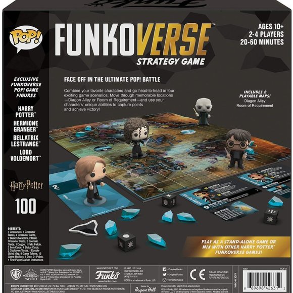 Funko Pop! Funkoverse Harry Potter Strategy Game (NIB) - Picture 6 of 8